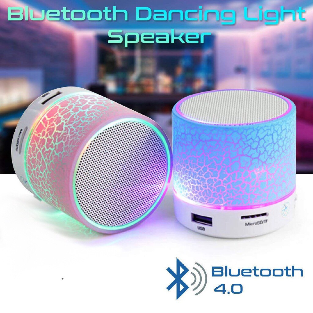 led portable speaker