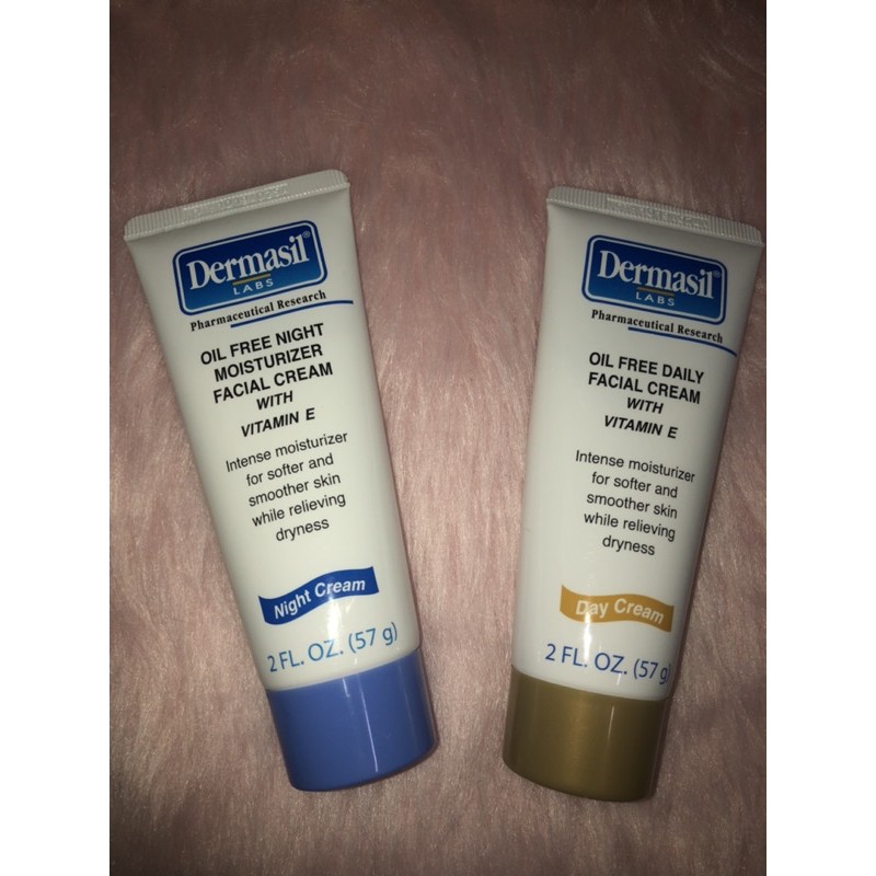 dermasil oil free night cream