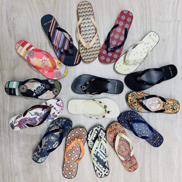 Tory Burch Flip Flops Wedge | Shopee Philippines