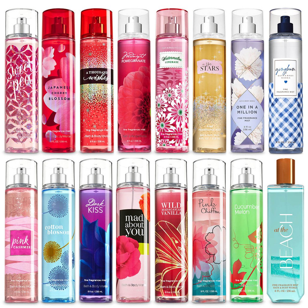 Bath and Body Works Fragrance Mist | Shopee Philippines