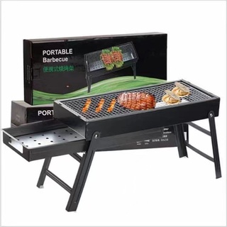 Health House PORTABLE Stainless Steel Barbeque Grill Pits Black BBQ 1Pc #2