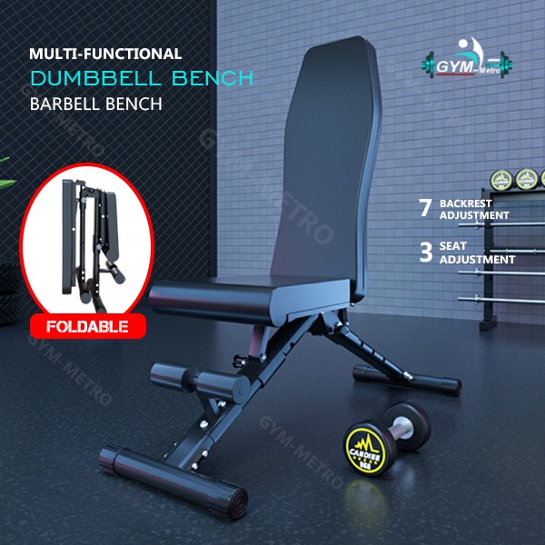 Dumbbell bench Barbell bench foldable multifunctional abdominal board
