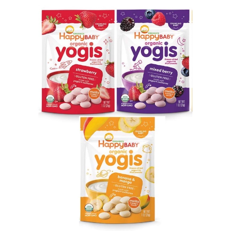 happy yogis organic yogurt snacks