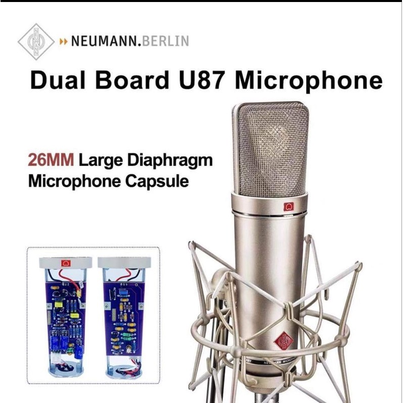 U87 Condenser Microphone(Double Board) Shopee Philippines
