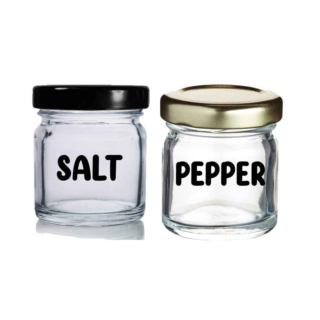 SPICE JARS WITH LABELS (100G) Shopee Philippines