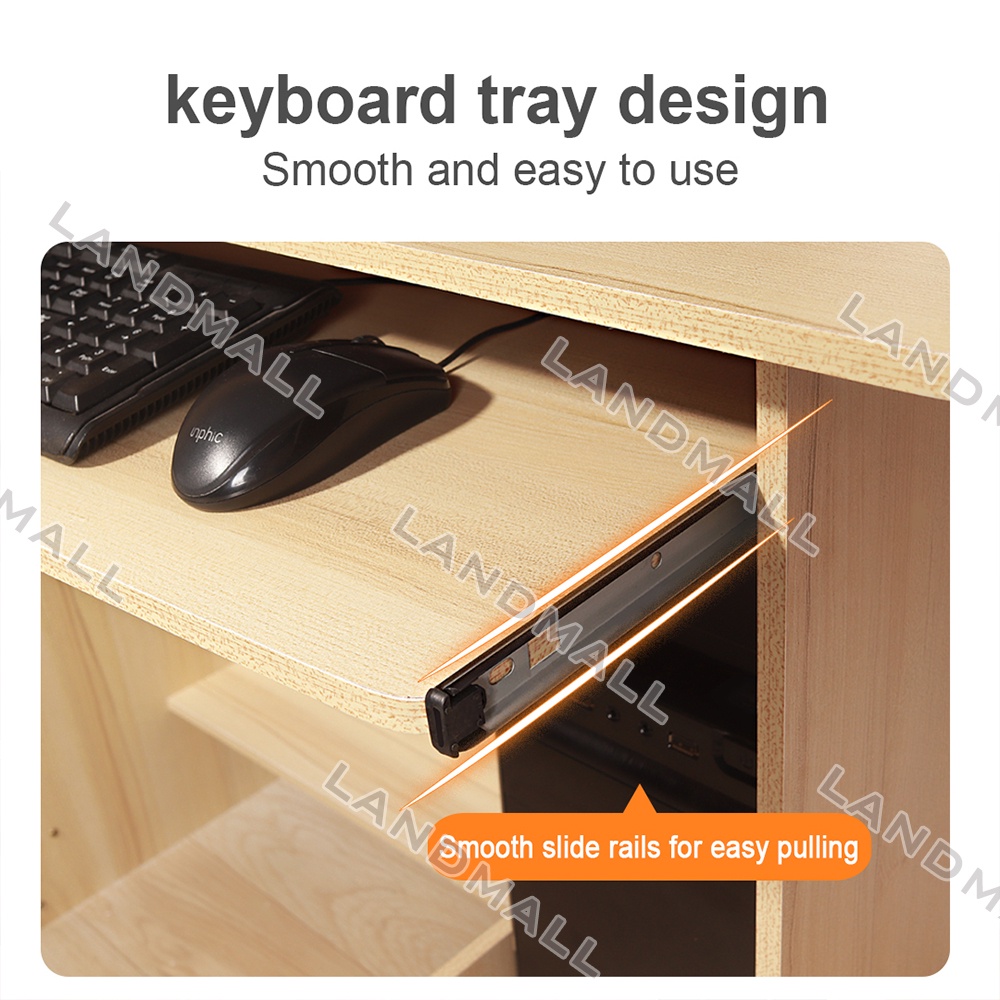 Home Office Desk Table Computer Desk Furniture Foldable student study table Bedroom Bedside Table