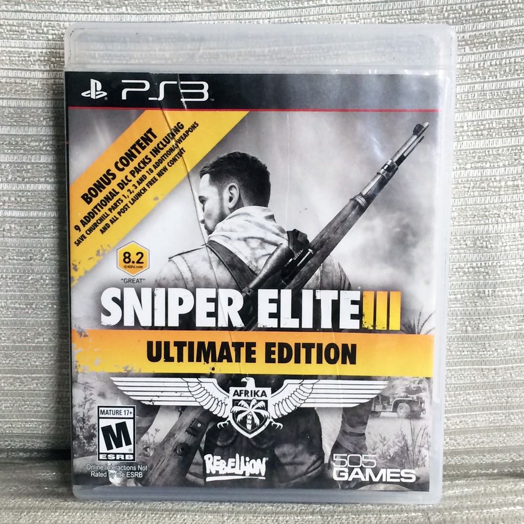 sniper elite iii ps3