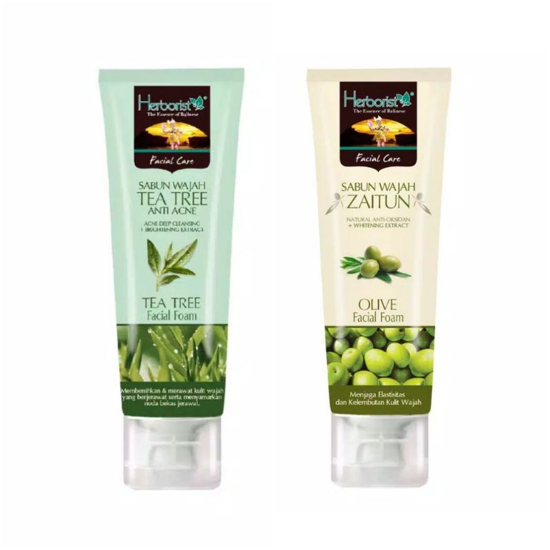 herborist tea tree facial foam