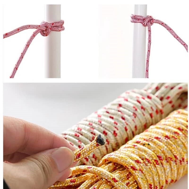 10M Thick And Wear-resistant Nylon Clothesline For Outdoor And Balcony Drying Quilts & Clothes