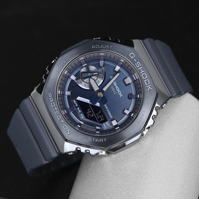 Casio Men's Sports Waterproof Watch G-SHOCK GM-2100 GA Octagonal Farm Oak Watch Watch