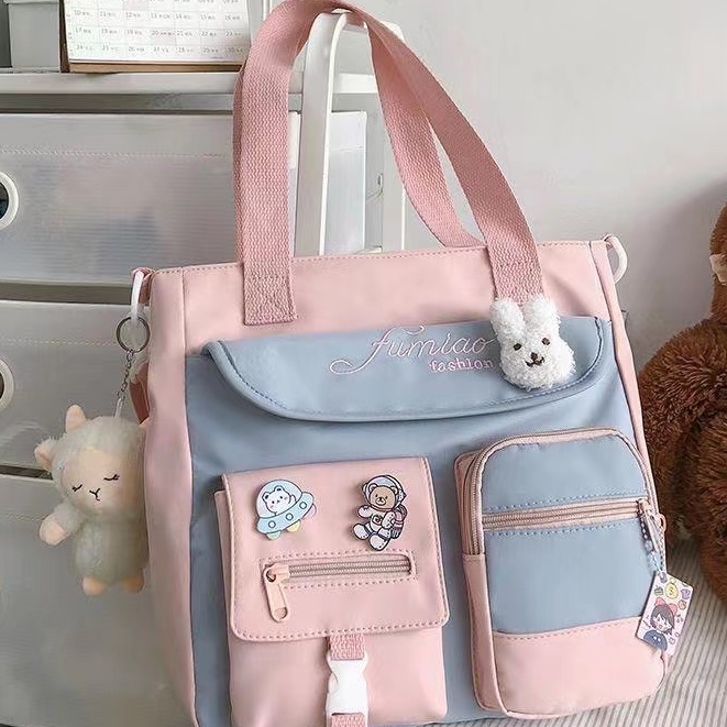 VIVI BAG1190 KOREAN FASHION TOTE BAG TO SHOULDER BAG FOR WOMEN