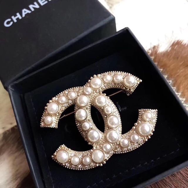 CC Inspired Brooch Pin Korean High Quality Fashion Jewelry CC Brooch