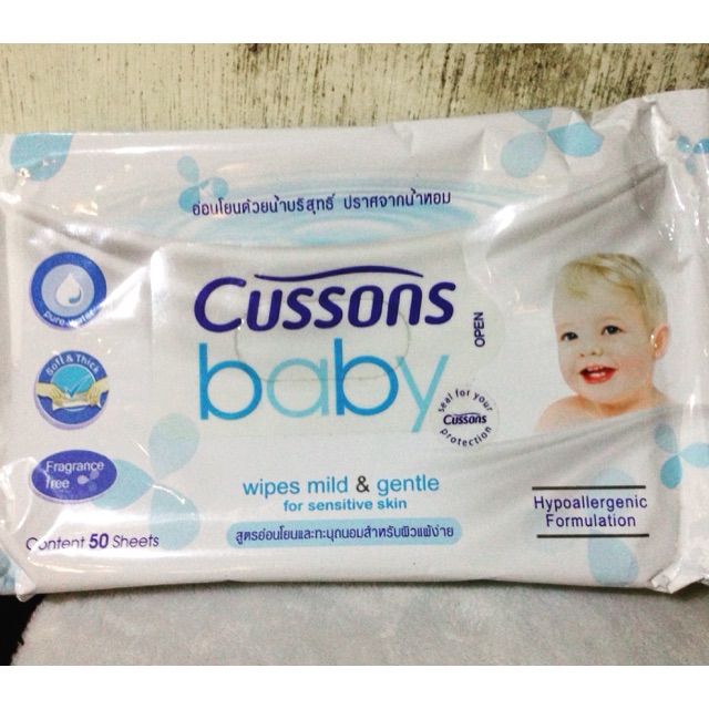 cussons baby wipes