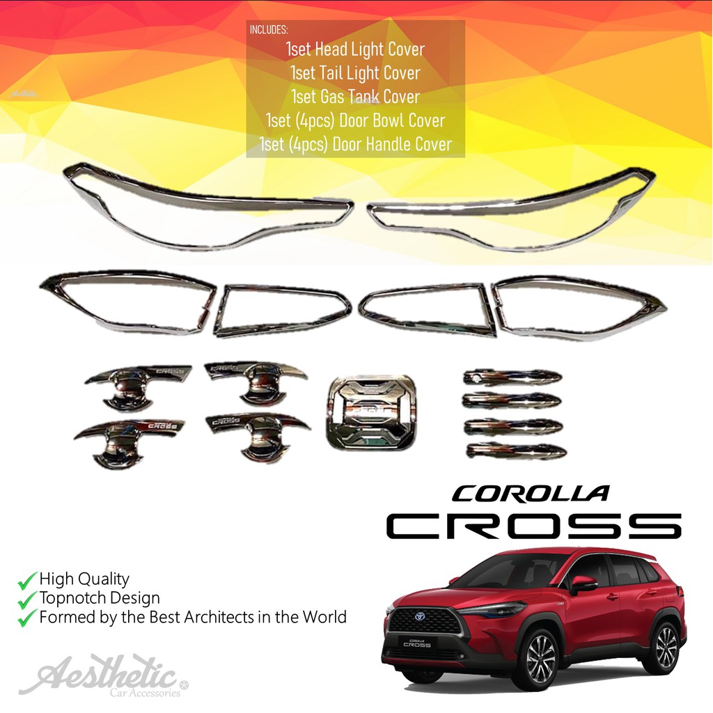 toyota corolla chrome accessories