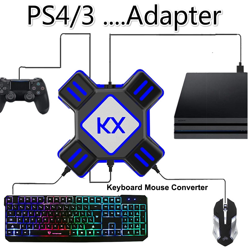 playing ps4 with keyboard
