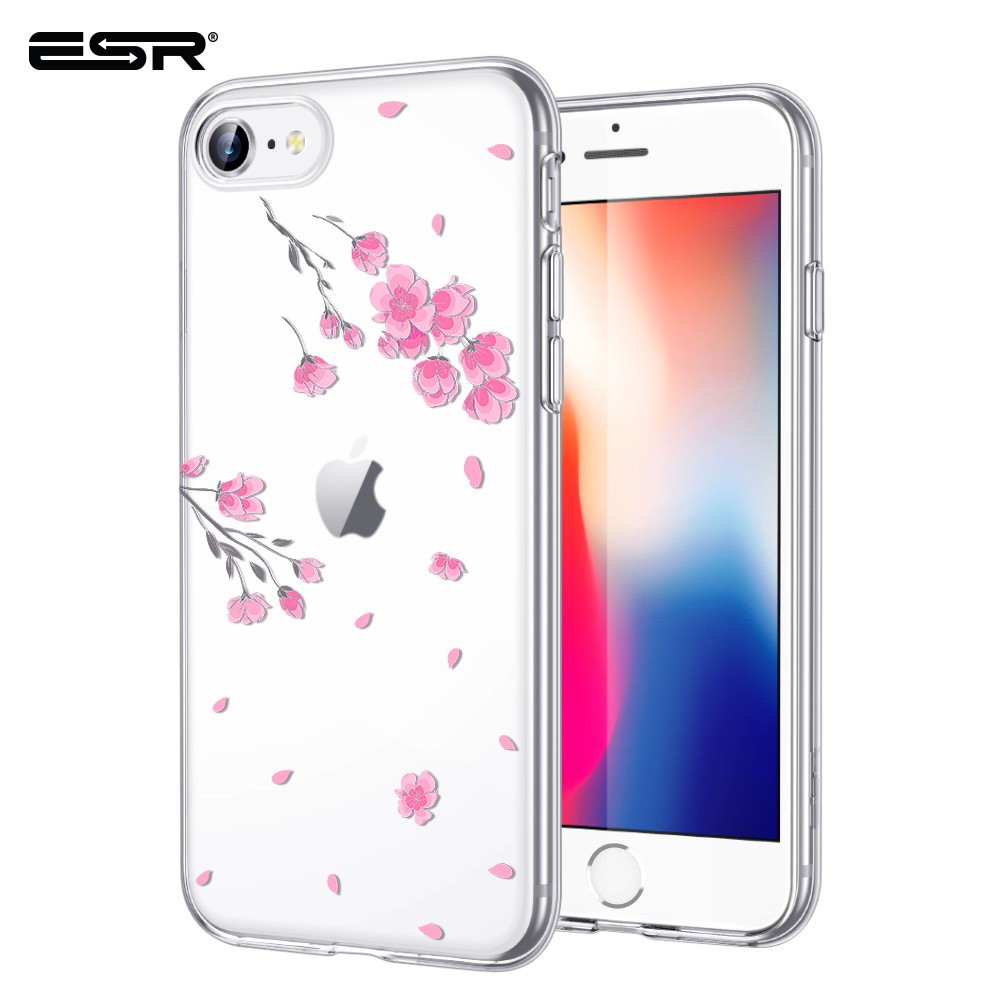 Esr Iphone Se Case Clear Cute Pattern Designed Transparent Soft Silicone Cover With Cute Cartoon Ultra Thin Protective Tpu Cover For The Iphone Se2 8 7 Shopee Philippines