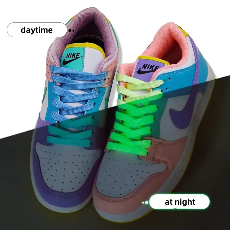 glowing shoe lace/Fashion trend luminous shoe lace sports shoe laces