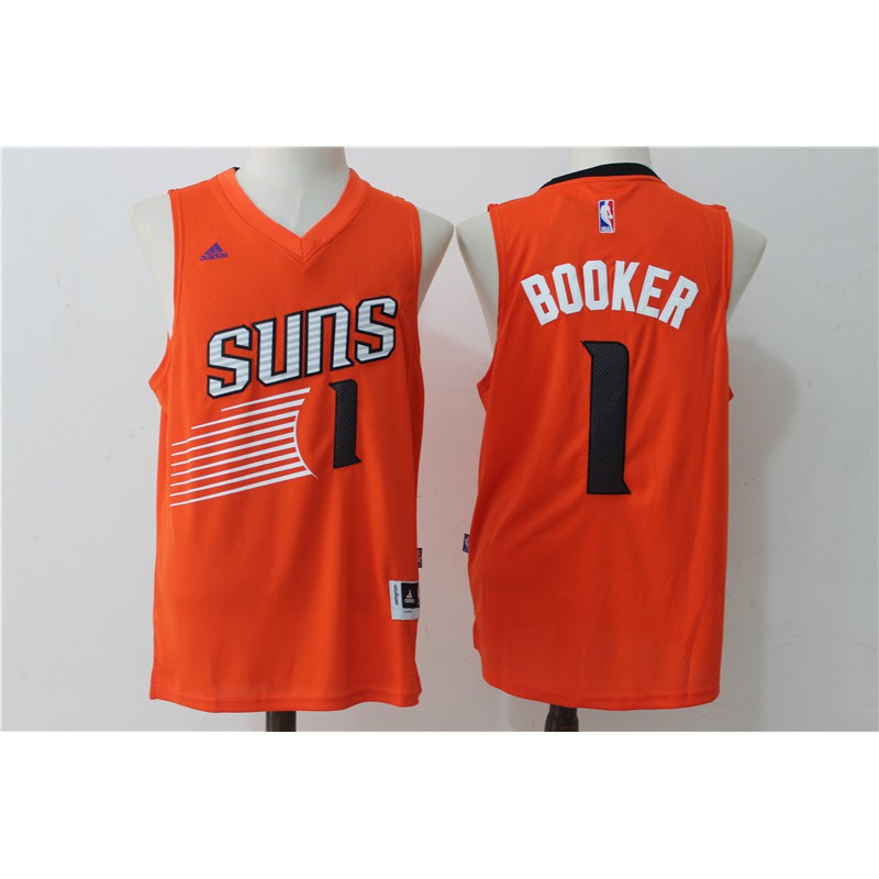 NBA Sun 1 Devon Booker jersey (orange 