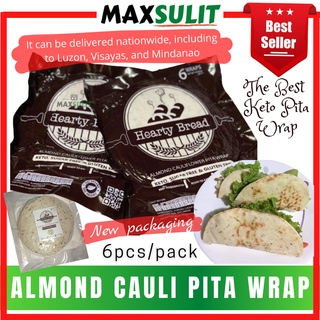 Keto Pita Bread | Almond Cauliflower Pita Wrap 6pcs/pack