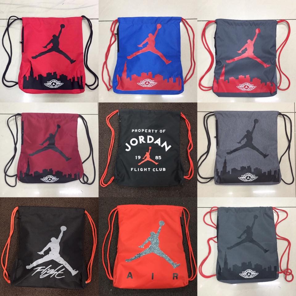 jordan string bag