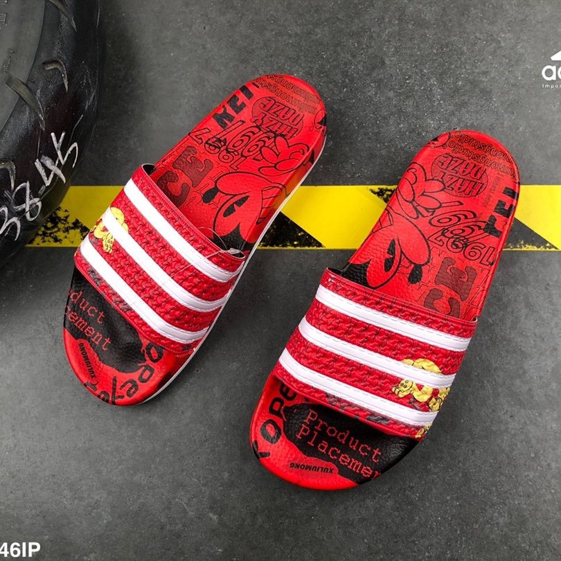 adidas mickey mouse sandals