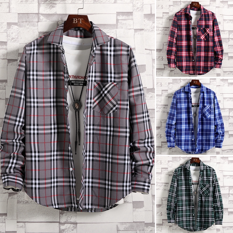 5colors stripe shirt men stripe shirt long sleeve t shirt 5colors stripe shirt men stripe shirt long sleeve t shirt