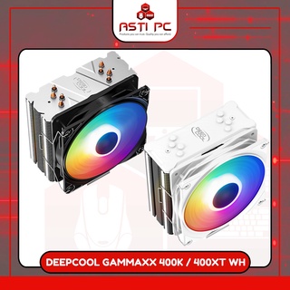 DEEPCOOL GAMMAXX 400K / 400 XT WH RGB CPU Cooler for AMD and Intel