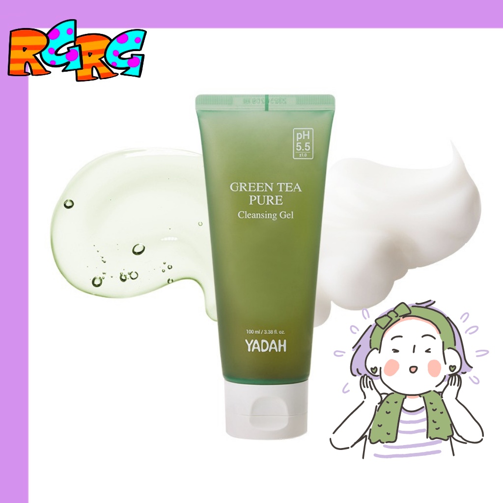 [YADAH] Green Tea Pure Cleansing Gel 100ml | Shopee Philippines