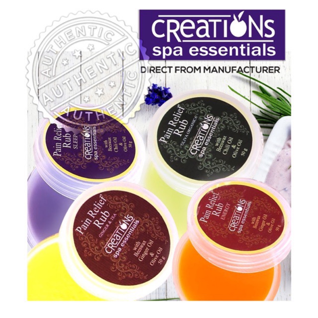 Creations Spa Essentials Direct From Manufacturer Shopee Philippines