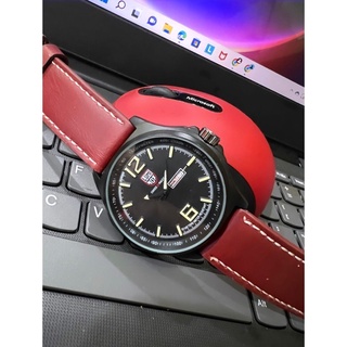 Luminox Men's Watches Leather Date Day Active DBX3 #1