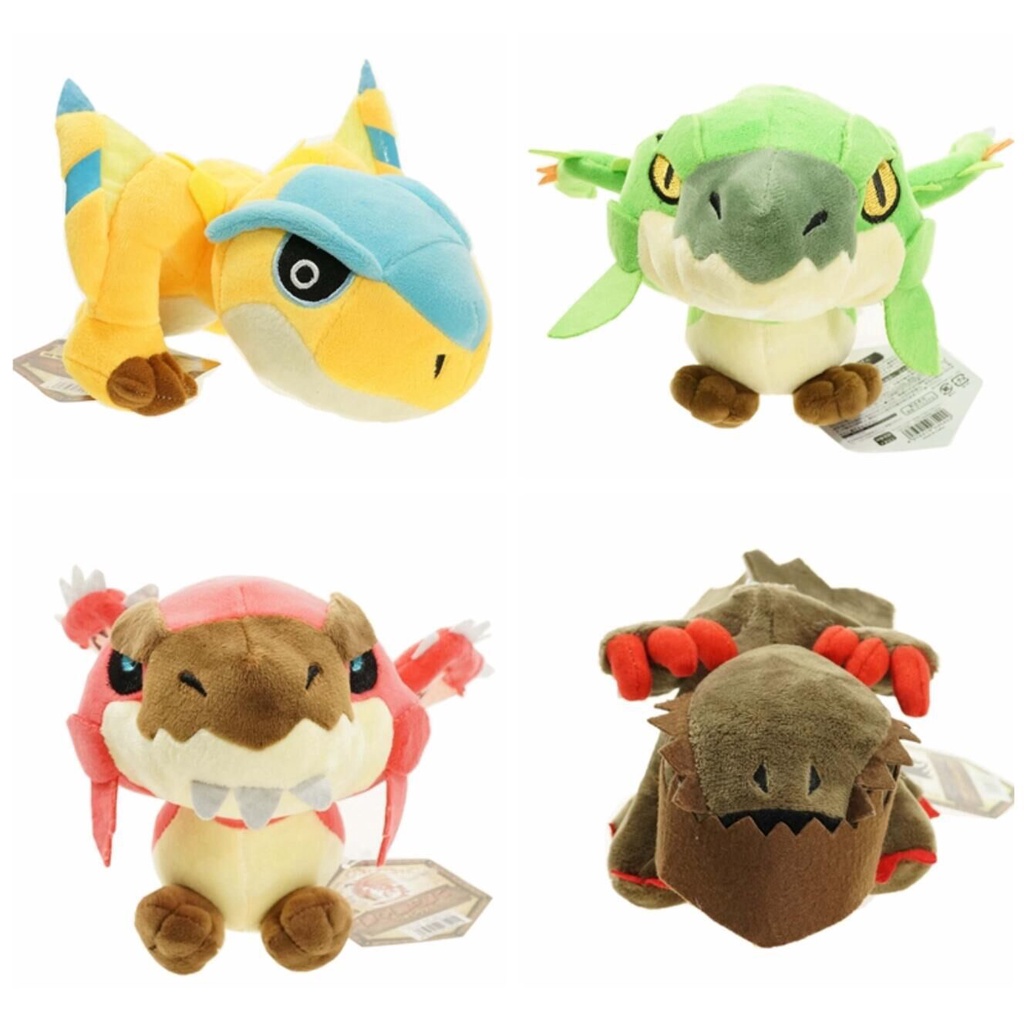 Monster Hunter Plush, Anime Green Khezu Kushala Daora Brachydios Gore ...