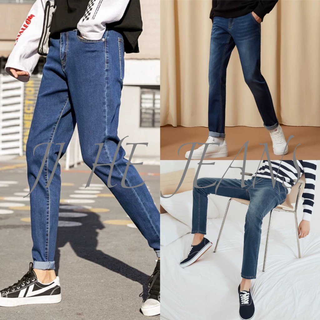 mens slim straight pants