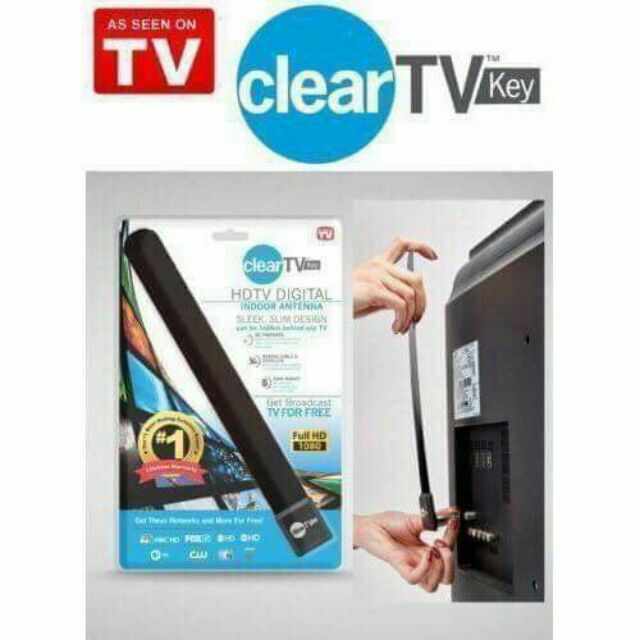 Clear TV Key HD TV Digital in Door Antenna Shopee Philippines
