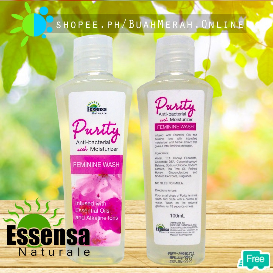 PURITY FEMININE WASH Essensa Naturale AntiBacterial Fem FemWash