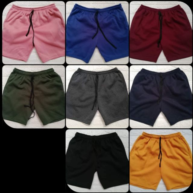 plain jogger shorts