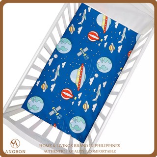 Angbon Newborn Baby Fitted Crib Sheet130*70 cm Full Garter Printed Bed Sheet Baby Bed Mattress Cover #1