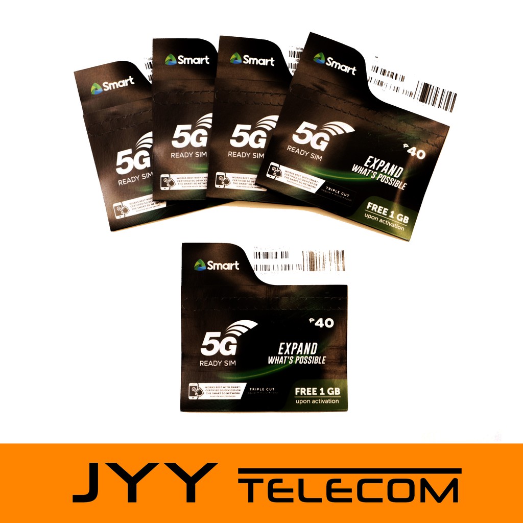 SMART SIM CARD 5G FRESH SEALED Shopee Philippines