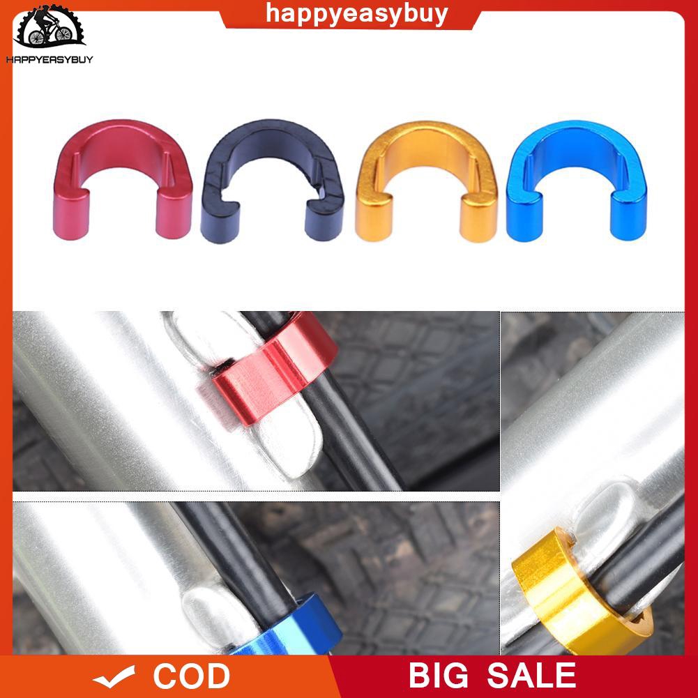 10X   BMX Road  Mountain Bike Bicycle Brake Cable Guides Hose C-Clips R RC KY