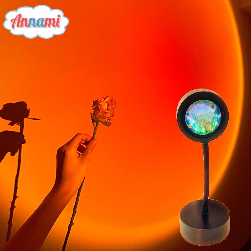 Annami INS Sunset Light Projection Light Atmosphere LED Night Lamp Room