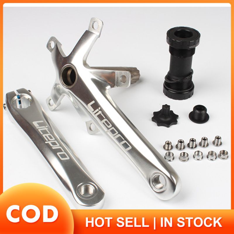 Fast shipping/COD Litepro Bicycle Crank Folding road Bike Crankset