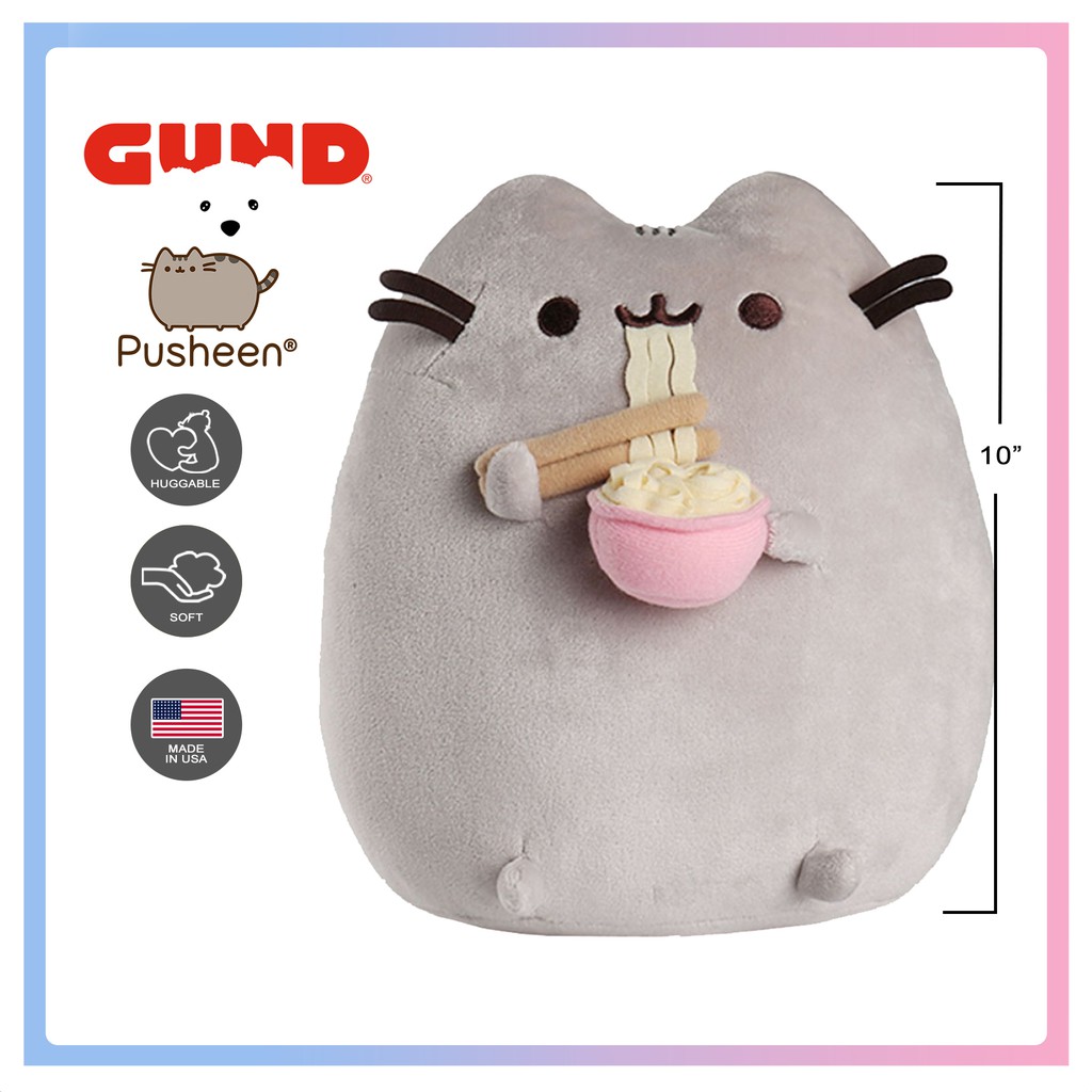 ramen pusheen plush