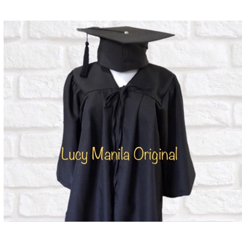 Toga Black Adult for Graduation | Shopee Philippines