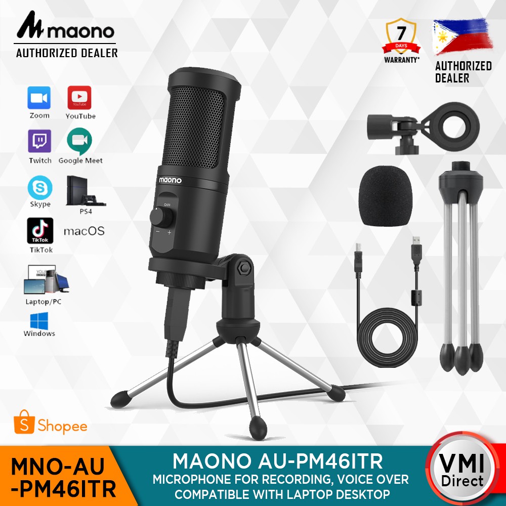 Мой микрофон maono au a03 и звуковая карта behringer u phoria um2 обзор тесты