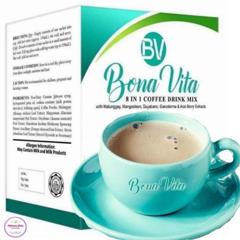 Bonavita Coffee 8in1 10sachets Shopee Philippines