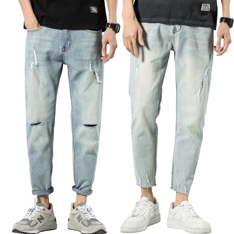 men's ripped pants