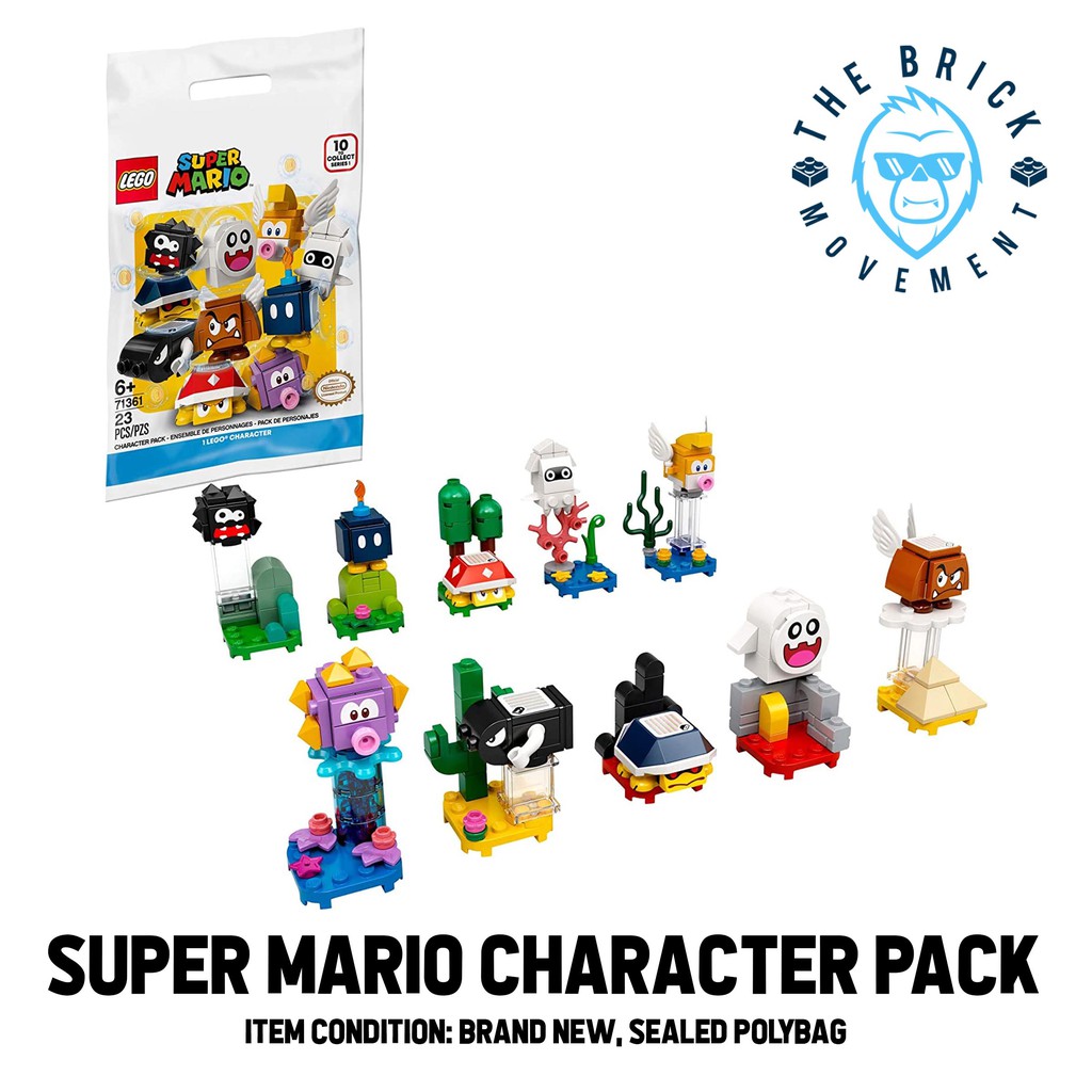 LEGO® SUPER MARIO Character Pack Series 1 | Shopee Philippines