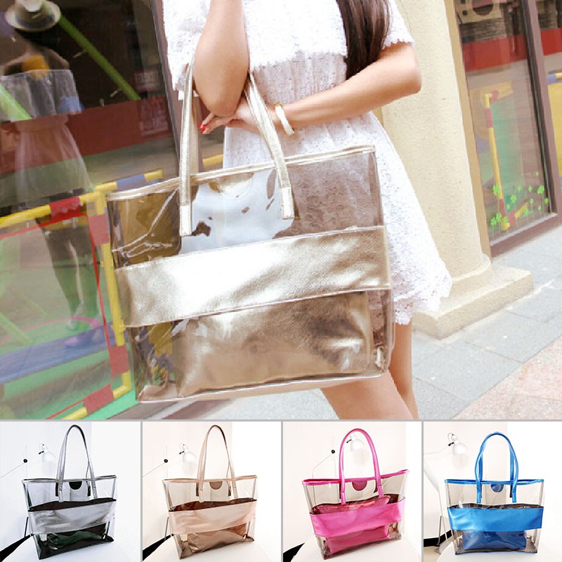 womens transparent bag