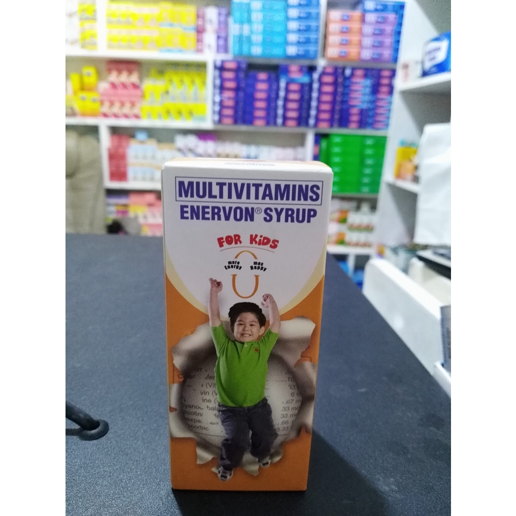 ENERVON Syrup for Kids 60ml Multivitamins Shopee Philippines