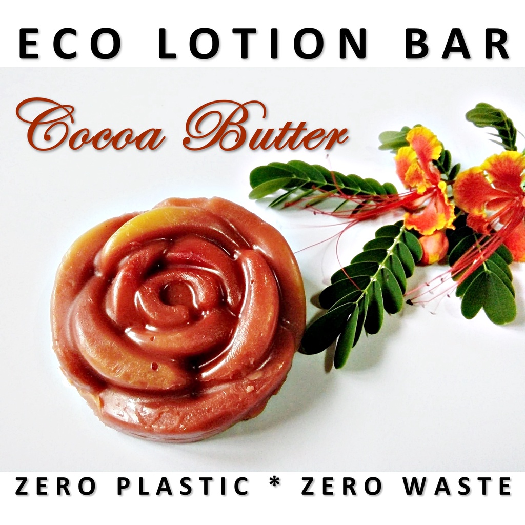 Cocoa Butter Stretchmark Eraser Luxurious Eco Lotion Bar By Pure