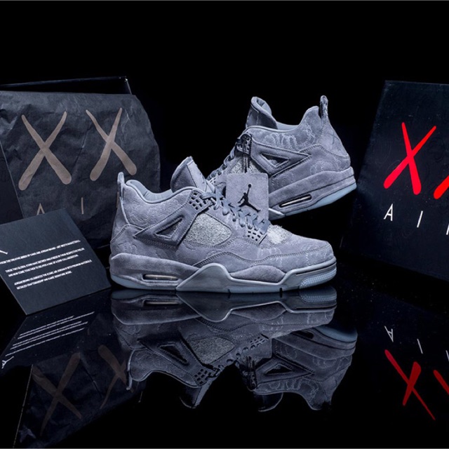 fake kaws jordan 4